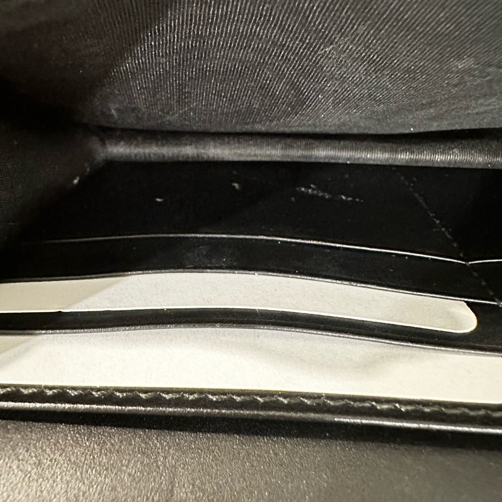 Gucci wallet on chain signature guccissima black and gold - Picture 10 of 10